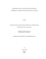 From boom to bust: analyzing the link between California's taxation system and revenue volatility